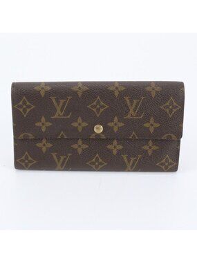 Louis Vuitton Monogram Porte Monnaie Credit Leather